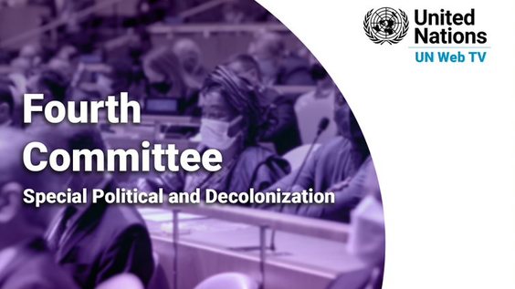 Fourth Committee, 12th meeting (10th plenary meeting) - General Assembly, 76th session