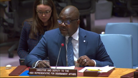 Adedeji Ebo (UNODA) on Syria/chemical weapons - Security Council, 9562nd meeting