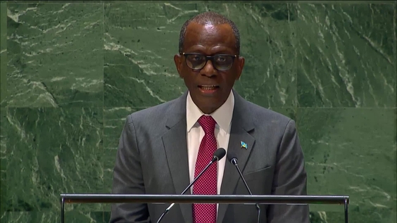 Saint Lucia -  Prime Minister Addresses General Debate, 78th Session