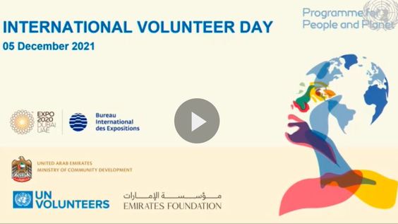 International Volunteer Day at Expo2020, Dubai