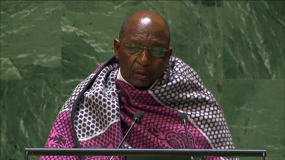Lesotho - Prime Minister Addresses General Debate, 78th Session