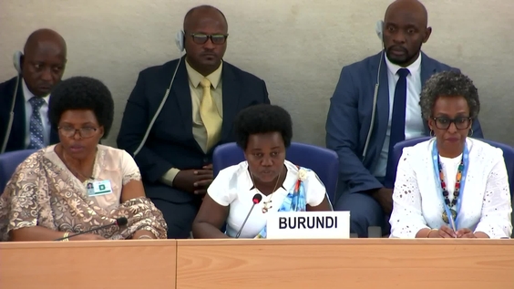 Burundi, UPR Report Consideration - 32nd Meeting, 54th Regular Session of Human Rights Council