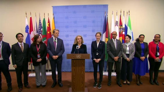 Joint Stakeout on the Situation of Women in Sudan - Security Council Media Stakeout