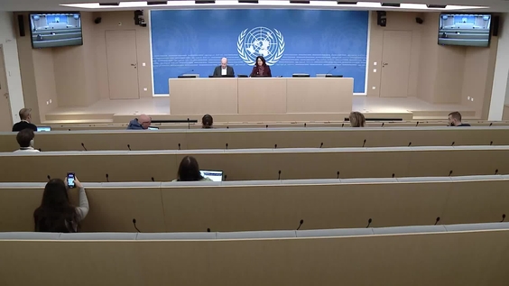 Geneva Press Briefing: HRC, WHO, ITU, UNIDIR, OCHA