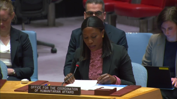 Edem Wosornu (OCHA) on the situation in the Middle East - Security Council, 9576th meeting