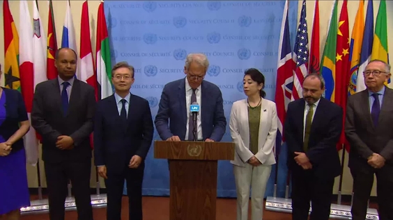 Member States on the Situation in the DPRK - Security Council Media Stakeout