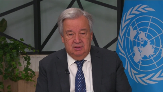 安东尼奥·古特雷斯 (联合国秘书长) 于2024年世界新闻自由日视频致辞