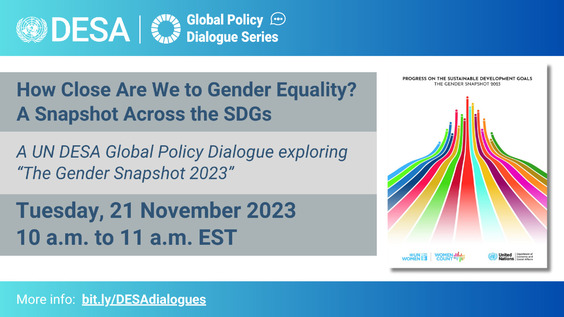 How Close Are We to Gender Equality? A Snapshot Across the SDGs - Global Policy Dialogue Series