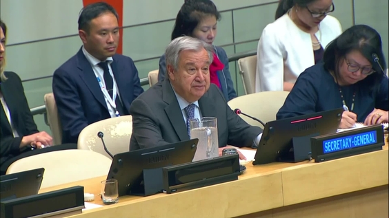 António Guterres (UN Secretary-General) on Marine Biodiversity of Areas Beyond National Jurisdiction
