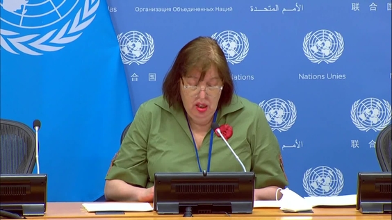 Press Conference: Virginia Gamba, the Special Representative of the Secretary-General for Children and Armed Conflict on the latest Children and Armed Conflict report