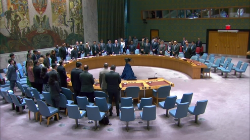 Minute of silence to mourn Iran's President and Foreign Minister - Security Council, 9629th meeting