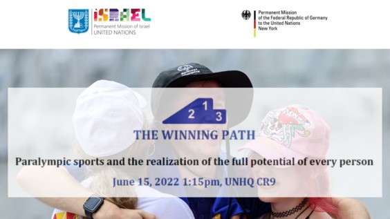 The Winning Path - Paralympic Sports and the realization of the full potential of every person