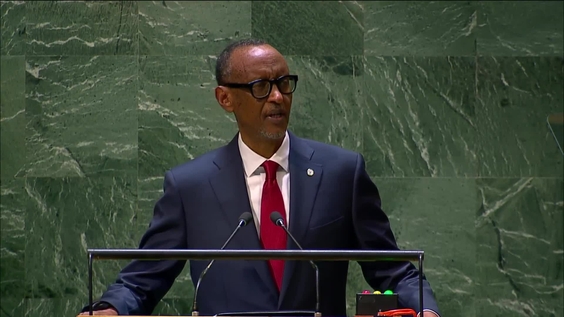 Rwanda - President Addresses General Debate, 78th Session