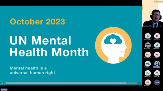 Let&#039;s Talk About Mental Health - World Mental Health Day 2023 panel discussion
