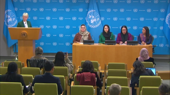 The Power of Inclusion: Afghan Women and Regional Prosperity (sponsored by the Permanent Mission of Ireland to the UN) - Press Conference