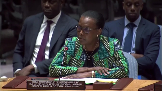 Valentine Rugwabiza (MINUSCA) on the situation in the Central African Republic - Security Council, 9156th meeting