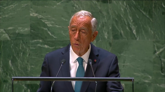 Portugal - President Addresses General Debate, 78th Session