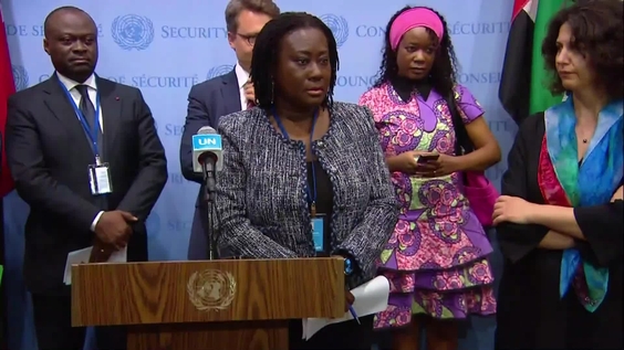 Gabon, Ghana and Mozambique on Maritime Security in the Gulf of Guinea - Security Council Media Stakeout