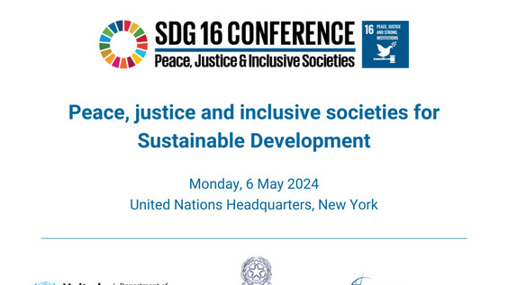 SDG 16 Conference (Part I)