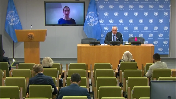Gemma Connell (OCHA) on the situation in Ethiopia - Press Conference