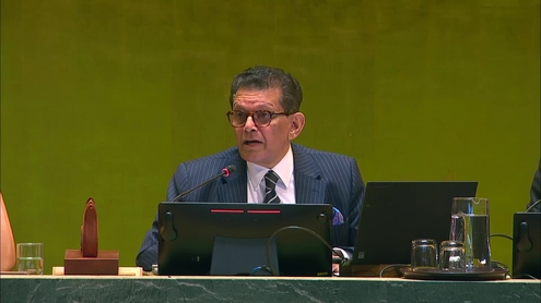 Khalilur Rahman (President of the General Assembly) at the General Assembly: 18th plenary meeting, 81st session