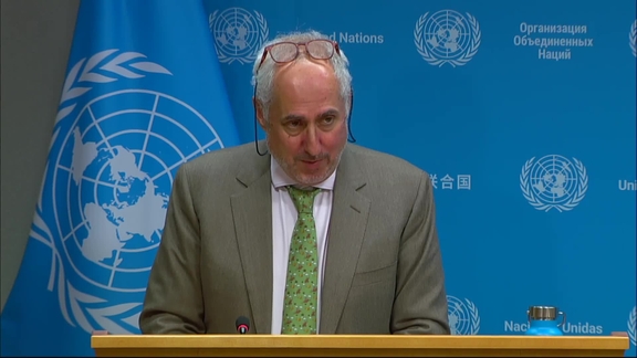 Press Conference: Annalena Baerbock, President of the General Assembly