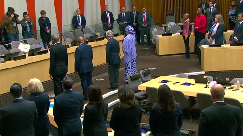 Minute of silence to mourn and honour staff killed in Gaza