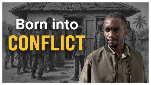 Born into Conflict, Rising with Purpose: A Refugee's Story of Triumph