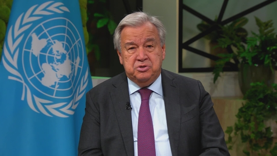 António Guterres (Secretary-General) to International Expo on Disaster Risk Reduction