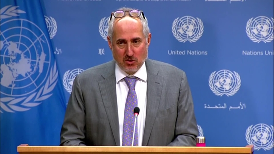 Security situation at UN Headquarters &amp; other topics - Daily Press Briefing
