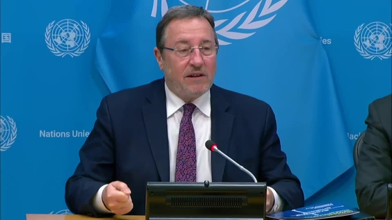 Achim Steiner (UNDP Administrator) on the new Human Development Report and Index - Press Conference