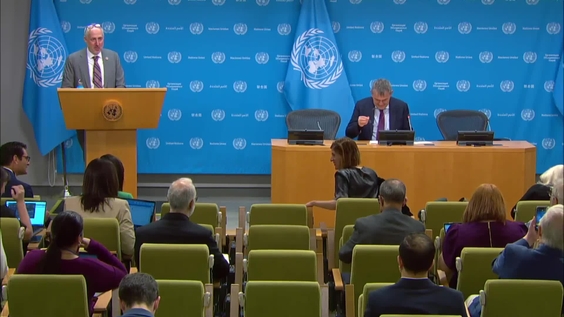 Update on UNRWA and the Situation in the Middle East - Press Conference
