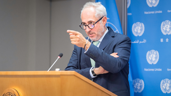 Daily Press Briefing by the Spokesperson of the Secretary-General and the Spokesperson for the President of the General Assembly. Guest: Jean-Pierre Lacroix (USG for Peace Operations) on the occasion of the International Day of UN Peacekeepers 2024