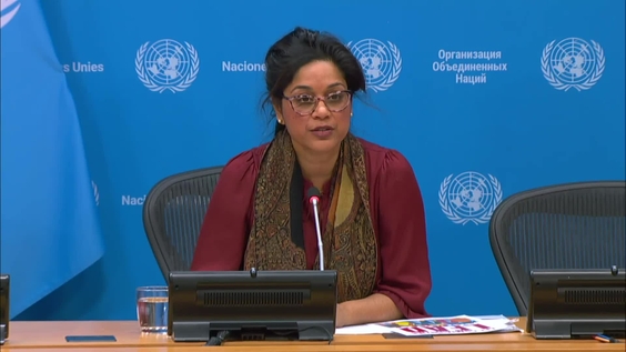 Press Conference: Angeli Achrekar (UNAIDS), on the launch of the World AIDS Day report