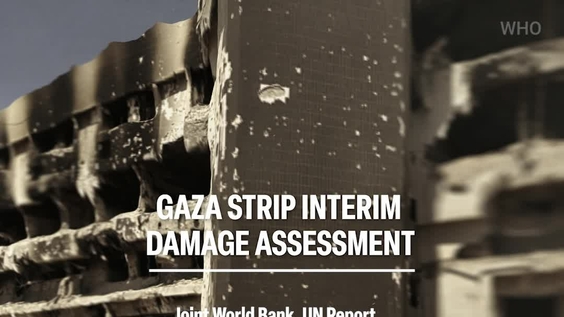 Gaza Infrastructure Damages Estimated at $18.5 billion
