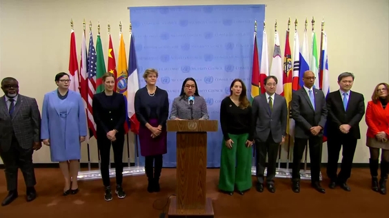 Signatories to the Women, Peace, and Security (WPS) Commitments on the Situation of Women in Afghanistan - Security Council Media Stakeout