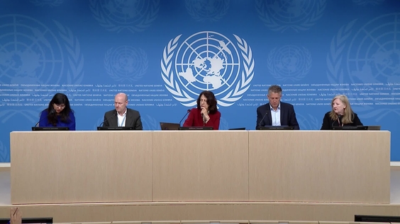 Geneva Press Briefing: OCHA, UNICEF, OHCHR, WHO, UN WOMEN