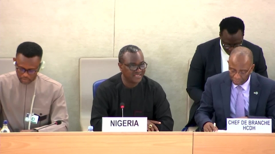 Nigeria UPR Adoption - 45th Session of Universal Periodic Review