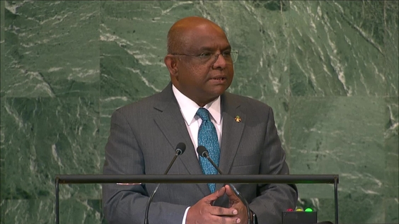 Maldives - Minister for Foreign Affairs Addresses General Debate, 77th Session