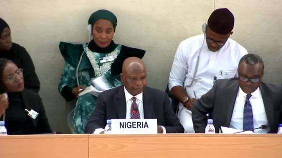 Nigeria Review - 45th Session of Universal Periodic Review