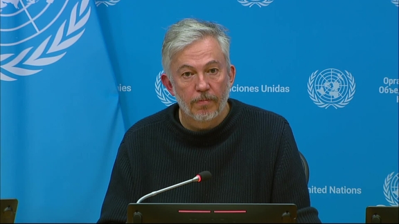 Press conference: Giles Duley, UN Global Advocate for Persons with Disabilities in Conflict and Peacebuilding Situations on the International Day for Persons with Disabilities
