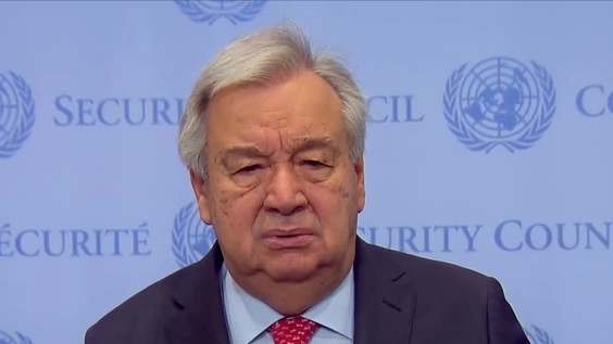 Hunger and collective punishment - António Guterres, UN Secretary-General ahead of the six-month mark since 7 October