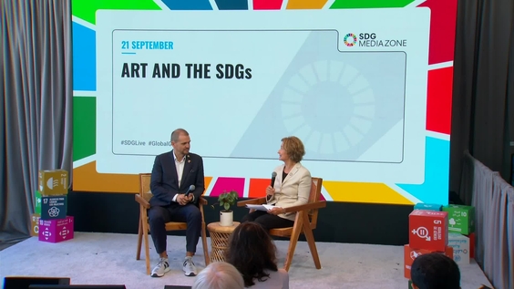 Art and the SDGs - SDG Media Zone at the 78th Session of the UN General Assembly
