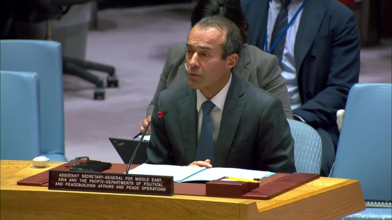Khaled Khiari (DPPA) on threats to international peace and security - Security Council, 9593rd meeting
