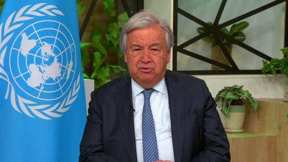 António Guterres (UN Secretary-General) on the high-level segment of the Commission on Narcotic Drugs
