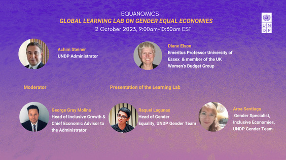 EQUANOMICS Global Learning Lab on Gender Equal Economies