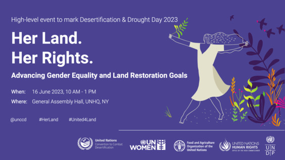 Her Land. Her Rights: Advancing Gender Equality and Land Restoration Goals