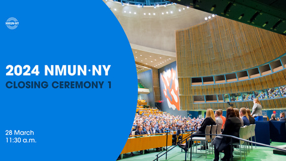 (Part 1) 2024 National Model United Nations Conference (NMUN)