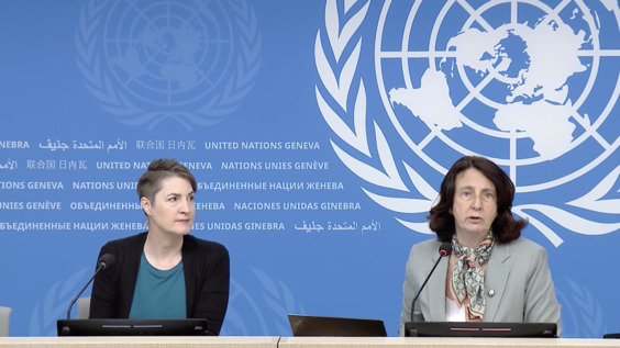 Geneva Press Briefing : UNFPA, OCHA, UNDP, IFRC, WHO, UNIS on behalf of HRC.