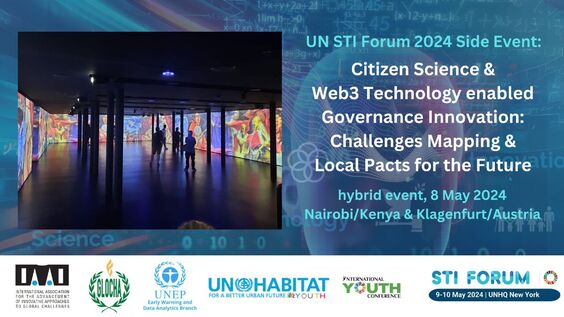 Citizen Science, Governance Innovation, Challenges Mapping and Local Pacts for the Future (STI Forum Side Event)